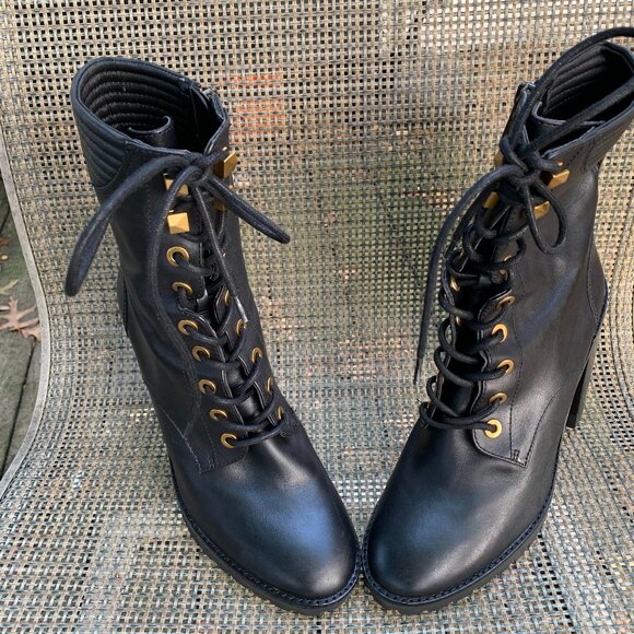 Michael Kors Leather Boots - Picture 2 of 5